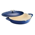 thumbnail image 3 of Tramontina 12" Enameled Cast Iron Covered Casserole Dish, Choose Color, 3 of 9