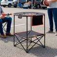 thumbnail image 2 of NFL 27.6" Round Tailgate Table with Shelf, 2 of 5