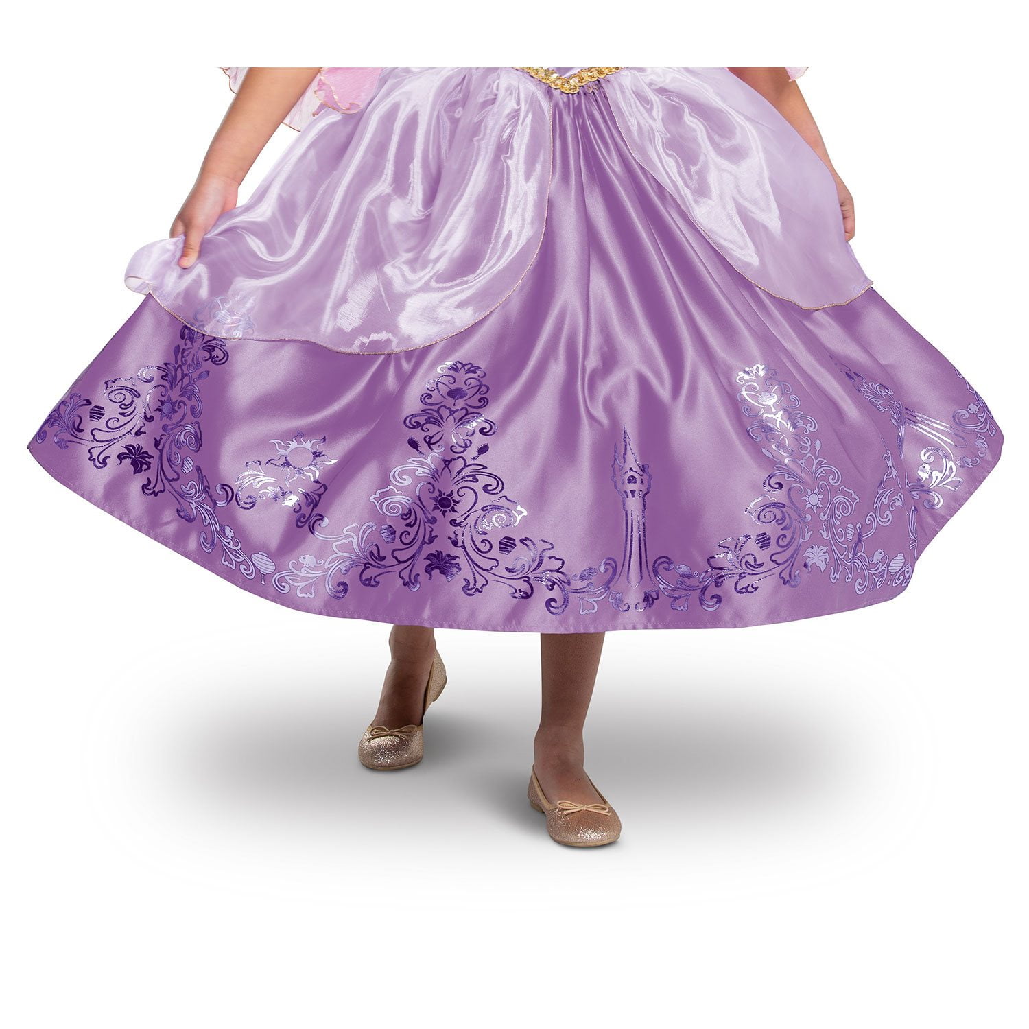 sachin and babi light blue dress Disney Aurora Kids Prestige Gown Costume main image 1