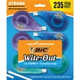 thumbnail image 1 of BIC Wite Out EZ Correct Tear-Resistant Tape, 6 Count, 1 of 9