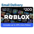 thumbnail image 1 of Roblox $200 Email Delivery Gift Card, 1 of 4