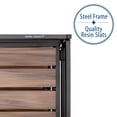 thumbnail image 7 of Seville Classics 3-Tier Resin Slat Shoe Rack, 26.5" W x 12.2" D x 19" H Assorted Colors, 7 of 22