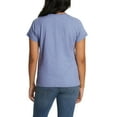 thumbnail image 3 of Nine West Women's Short Sleeve Slub Henley Top, 3 of 7