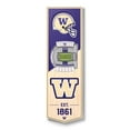 thumbnail image 1 of YouTheFan Washington Huskies 6"x19" 3D Stadium View Banner, 1 of 6