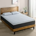 thumbnail image 1 of ZINUS Night Therapy 3" Graphite Cooling Memory Foam Mattress Topper, Assorted Sizes, 1 of 10