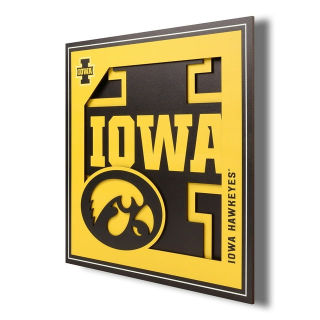 YouTheFan NCAA 3D Logo Series Wall Art - 12x12