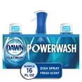 thumbnail image 10 of Dawn Platinum Powerwash Dish Spray Bottle Set, Fresh Scent, 1 Spray Bottle + 2 Refills, 48 fl. oz., 10 of 10