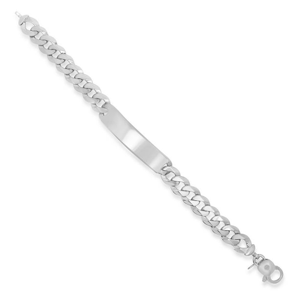 ID Curb Chain Bracelet in Sterling Silver - Samsclub.com