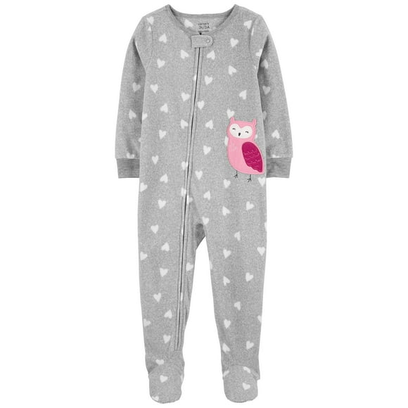 Carter's Baby & Toddler Girls Fleece Footie Pajama