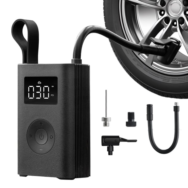 Umaogus Tire Inflator Portable Air Compressor – Rechargeable 12V 150 PSI Cordless Smart Pump With LED Light, Pressure Gauge & USB Charging For Car, Bikes, Motorcycles & Balls