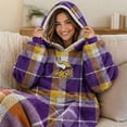 thumbnail image 5 of Pegasus Sports Minnesota Vikings Wearable Sherpa Throw, 5 of 5