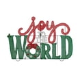 thumbnail image 5 of Member's Mark 5' Pre-Lit Joy to the World Sign, 5 of 6