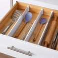 thumbnail image 3 of YouCopia Restickable™​ 6-Piece Shallow Drawer Divider Set, 3 of 5