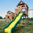thumbnail image 3 of Backyard Discovery Malibu Cedar Swing Set, 3 of 11