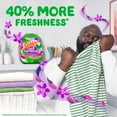 thumbnail image 5 of Gain Flings! Odor Defense Fresh Boost Laundry Detergent Pacs, Vibrant Bloom, 108 ct., 5 of 7
