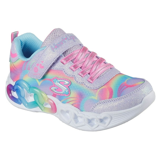 Skechers Girls Hearts Light-Up Sneaker