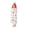 thumbnail interactive-video image 1 of Member's Mark 100% Cotton Kids' Hooded Towel With Hand Pockets, 1 of 5