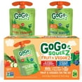 thumbnail image 1 of GoGo SqueeZ Fruit & VeggieZ Applesauce Pouches, 3.2 oz., 24 ct., 1 of 8