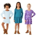 thumbnail image 1 of Member's Mark Girls 3-Pack Knit Dress, 1 of 18