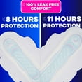 thumbnail image 4 of Always Ultra Thin Long Super Pads with Flexi-Wings, Unscented, Size 2, 92 ct., 4 of 7