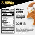 thumbnail image 2 of Honey Stinger Organic Energy Waffle, Vanilla, Caffeine Free Healthy Snack, 1.06 oz., 12 pk., 2 of 6