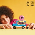 thumbnail image 2 of LEGO City Donut Truck Building Set Toy, 196 pc., 2 of 6