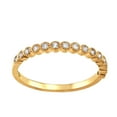 thumbnail image 1 of Stackable 0.25 CT. T.W. Diamond Milgrain Anniversary Band in 14K Gold, 1 of 3