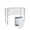 thumbnail image 1 of Lifetime 4' Commercial Grade Adjustable Fold-in-Half Table, 1 of 12