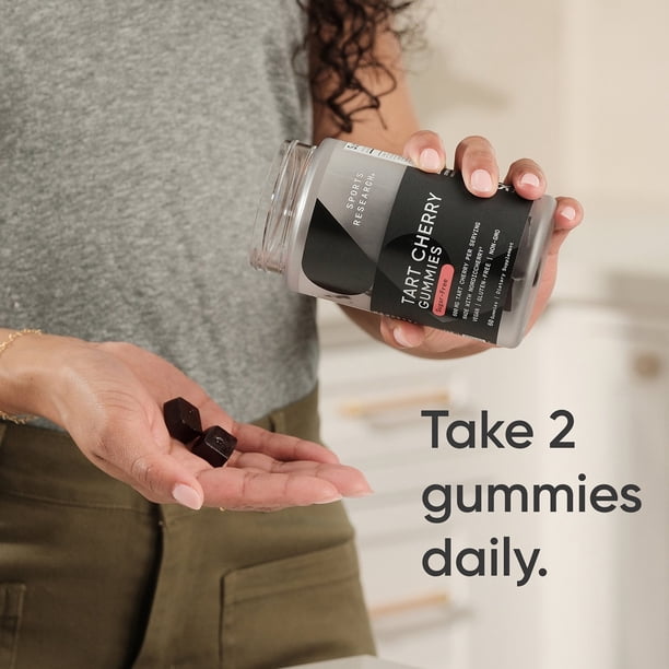 Sports Research Tart Cherry Gummies, 90 ct. - Samsclub.com
