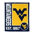 thumbnail image 1 of Logo Brands West Virginia Mountaineers 60"x70" Super Plush Blanket, 1 of 6