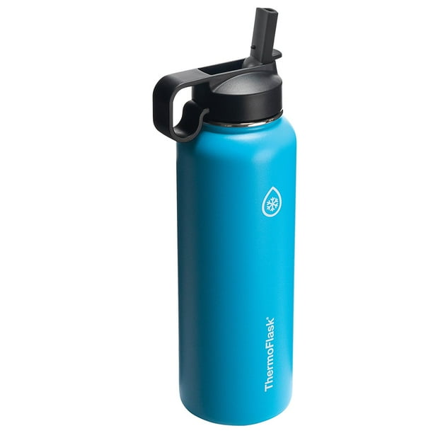 Thermoflask 40oz 2-Lid Water Bottle, Choose Color