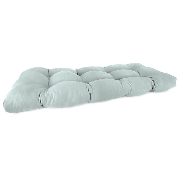 Sunbrella 44" x 18" Rectangular French Edge Settee Bench Cushion