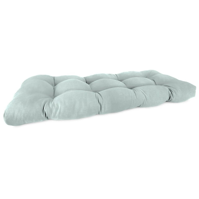 Sunbrella 44" x 18" Rectangular French Edge Settee Bench Cushion
