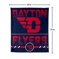 thumbnail image 7 of Logo Brands Dayton Flyers 60"x70" Super Plush Blanket, 7 of 7