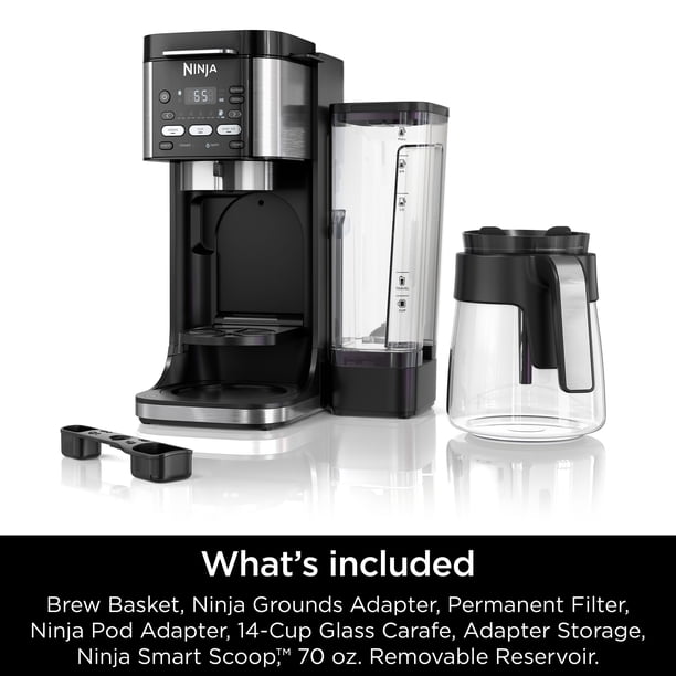 Ninja DualBrew XL Grounds & Pods Hot & Iced Coffee Maker
