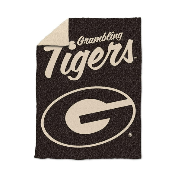 Logo Brands Grambling State Tigers Luxe Dreams Throw, 60" x 80"