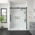 thumbnail image 2 of OVE Decors Bel 60" W x 78-3/4" H Frameless Soft-Close Sliding Shower Door, 2 of 9