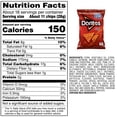 thumbnail image 2 of Doritos Nacho Cheese Flavored Tortilla Chips, 18.38 oz., 2 of 4