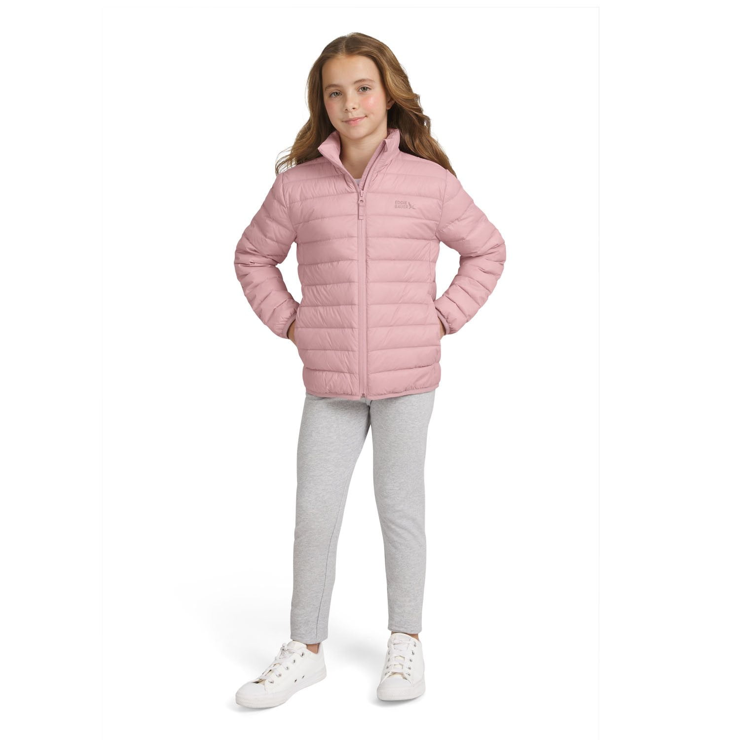Veste Eddie Bauer Fille 3-en-1 Lone Peak – Grande Taille 14/16, Rose Et Bleu, Neuve Sans étiquette