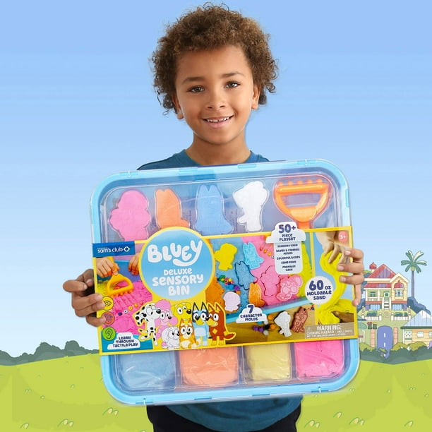 Bluey - Playset Ultimate Play &amp; Go Collector Case Moose Toys Set Da Gioco Nel