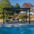 thumbnail image 8 of Backyard Discovery Louvered Pergola, Choose Size, 8 of 20