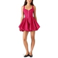 thumbnail image 1 of Betsey Johnson Women's Bubble Hem Mini Dress, 1 of 5
