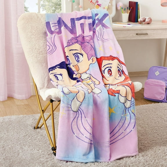 KPOP Demon Hunters Silk Touch Throws, 50" x 60"