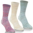 thumbnail image 1 of Omniwool Ladies 3 Pack Crew Hiker Sock, 1 of 11