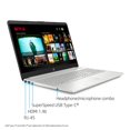 thumbnail image 9 of HP 15.6" HD Laptop - 10th Gen Intel Core i7-1065G7 -  8 GB Memory, 256GB SSD - Intel® Iris® Plus Graphics - 2-Year Warranty Care Pack - Windows OS - Natural Silver, 9 of 10