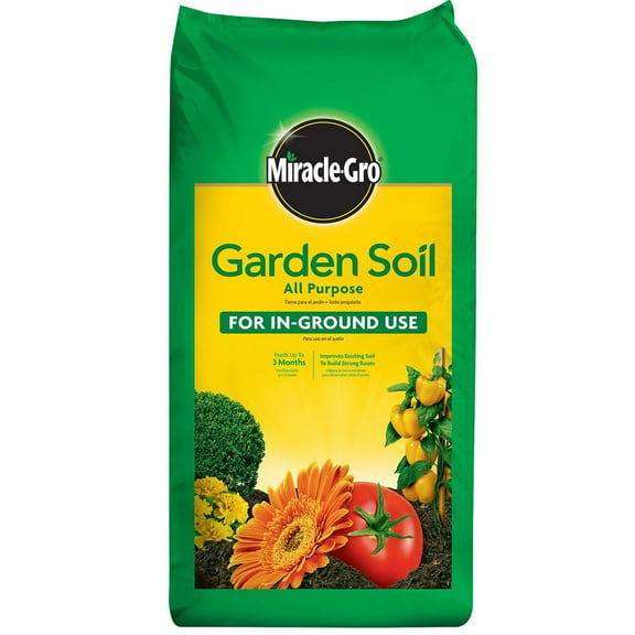 Miracle-Gro Garden Soil All Purpose, For In-Ground Use, 2 cu. ft.