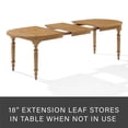 thumbnail image 3 of Crosley Daphne 7-Piece Dining Set in Rustic Brown/Crème, 3 of 17