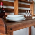 thumbnail image 6 of Backyard Discovery 47" Acacia Wood Garden Potting Bench & Serving Bar w/ Shelf, 6 of 9