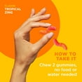 thumbnail image 5 of OLLY Hello Happy Gummy Worms, Mood Balance Support with Vitamin D, Tropical Zing (130 ct.), 5 of 10