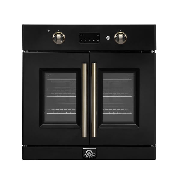 FORNO Asti 30-Inch French Door Electric Wall Oven